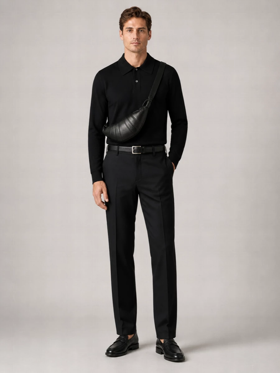 Our Legacy Regular-Fit Polo Sweater