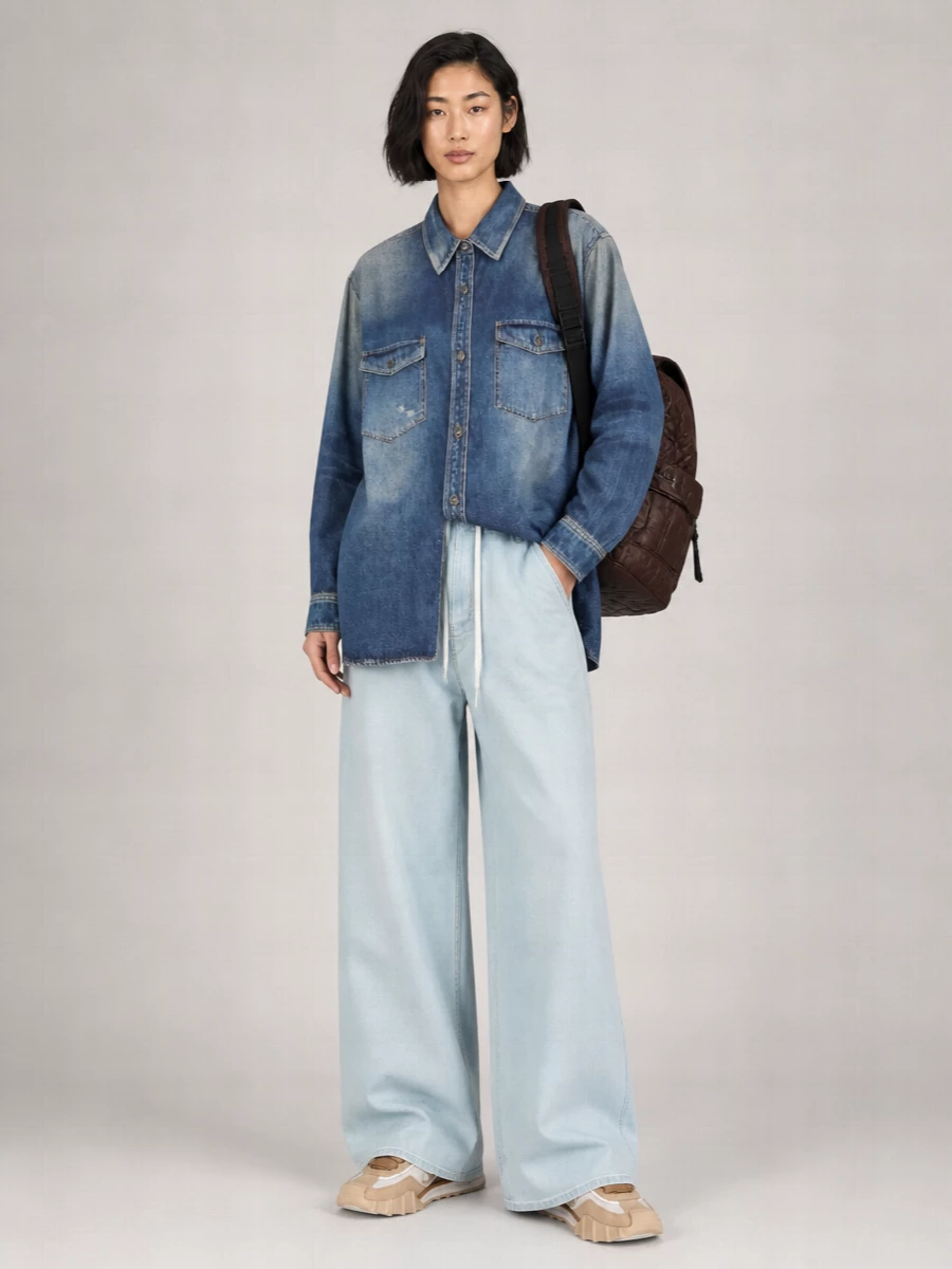 Ganni Quilted Backpack