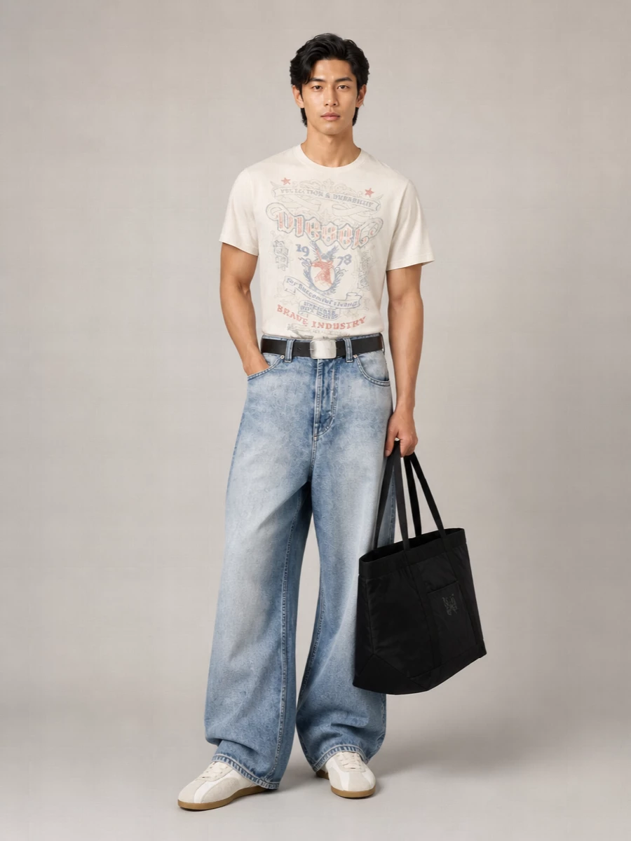 Diesel Leather Belt