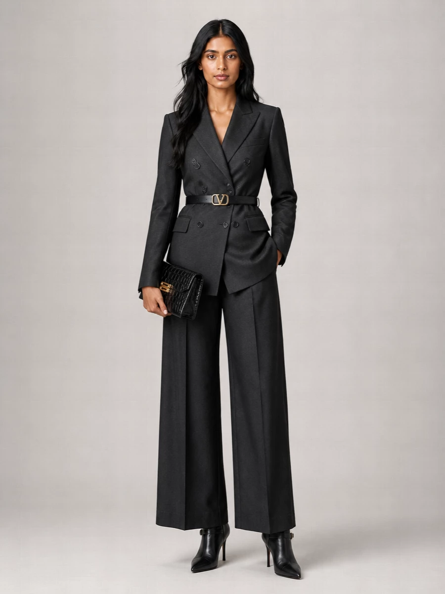 Victoria Beckham wool beatrice suit jacket