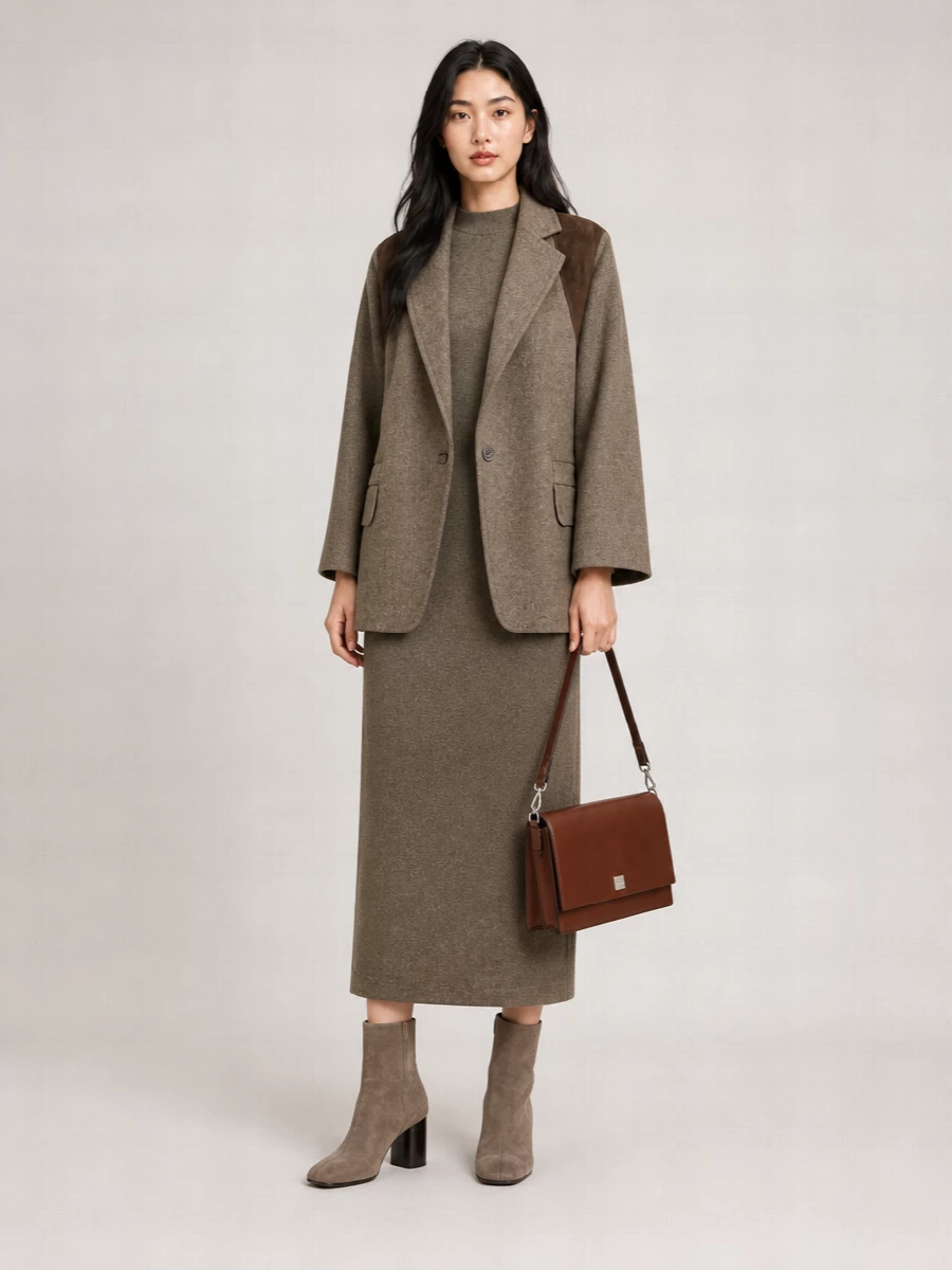 Max Mara virgin wool single-breasted coat