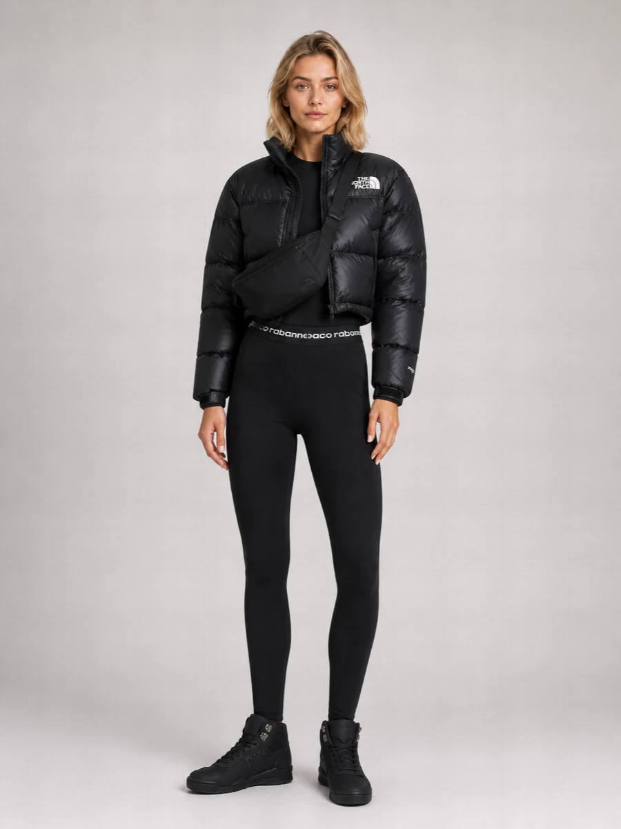 The North Face Down Cropped Puffer Jacket