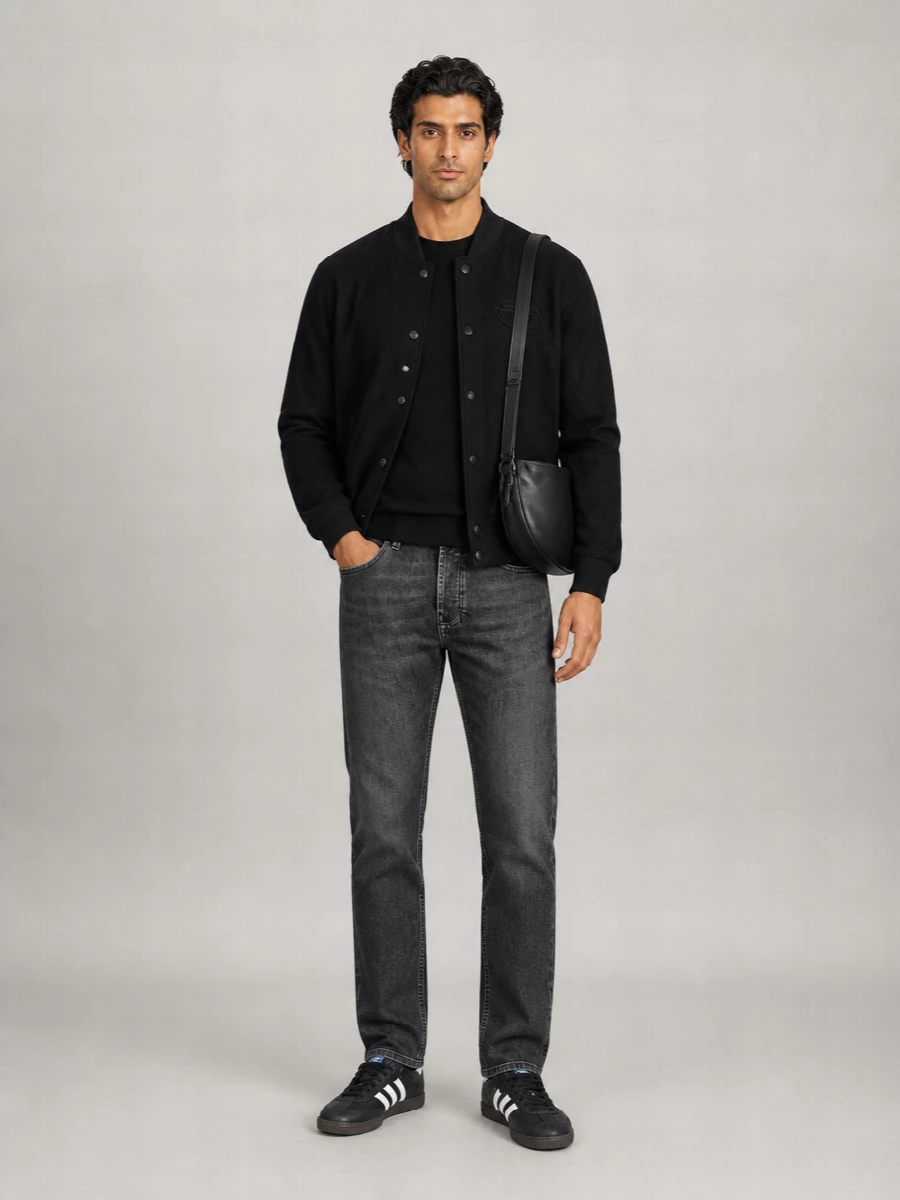 Diesel Wool Bomber Jacket