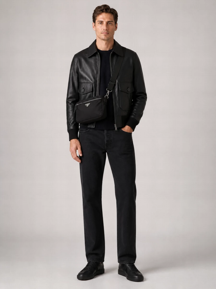 A.p.c. Leather Jacket