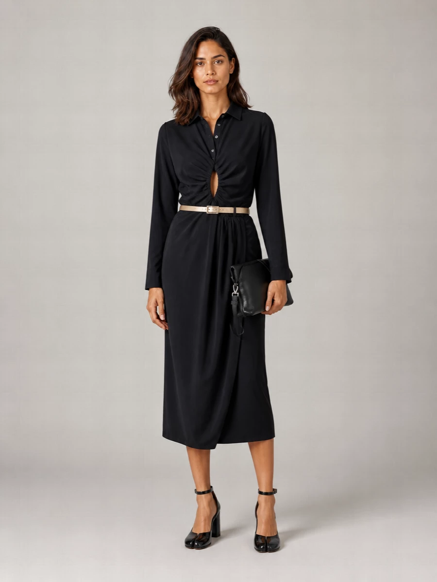 Maison Margiela Knee-Length Midi Dress