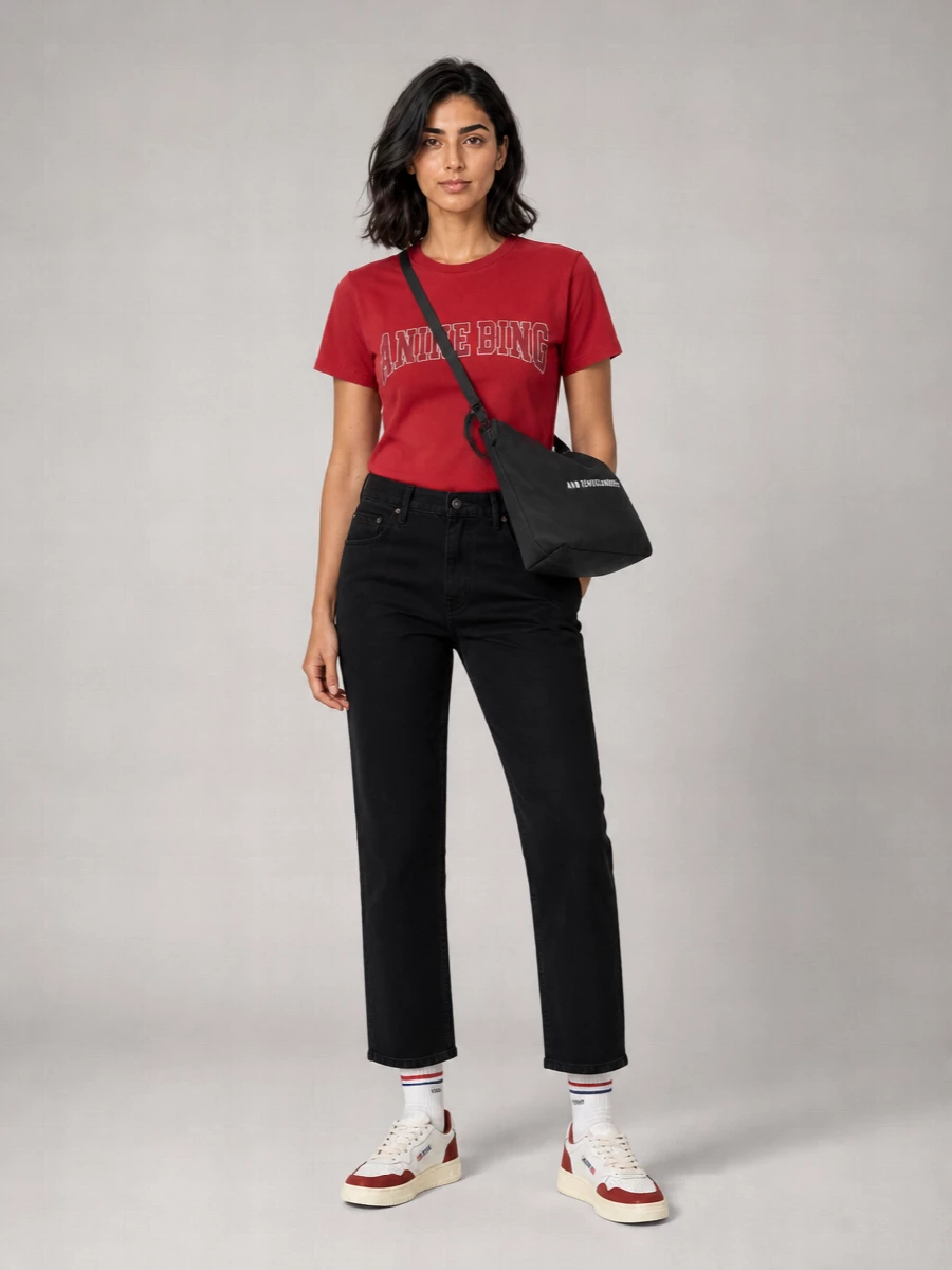 Anine Bing Cotton T-Shirt