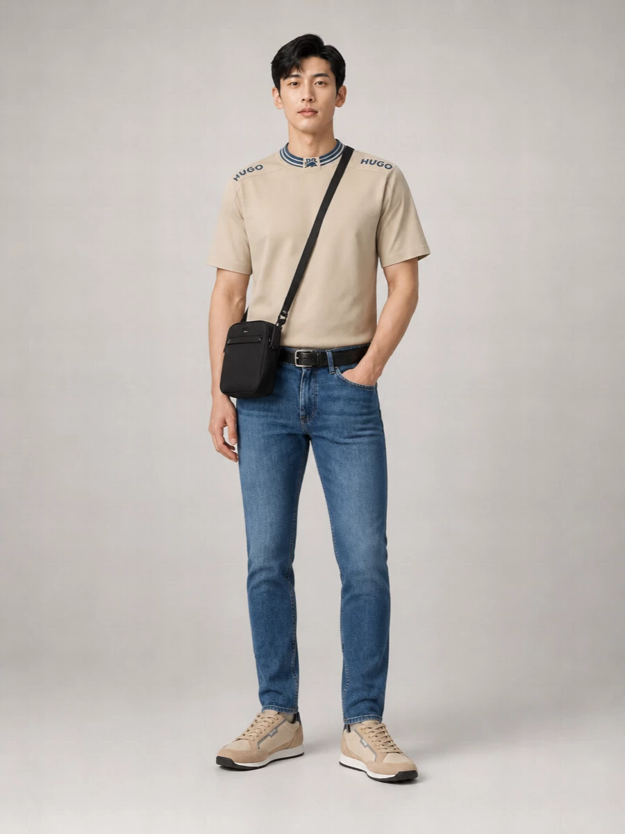 Boss Cotton Short-Sleeve T-Shirt