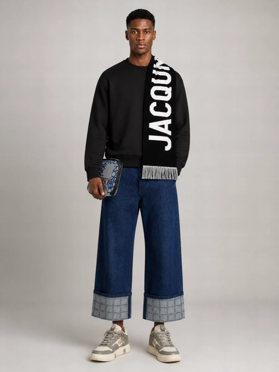 Jw Anderson Cotton Logo Print Sweatshirt