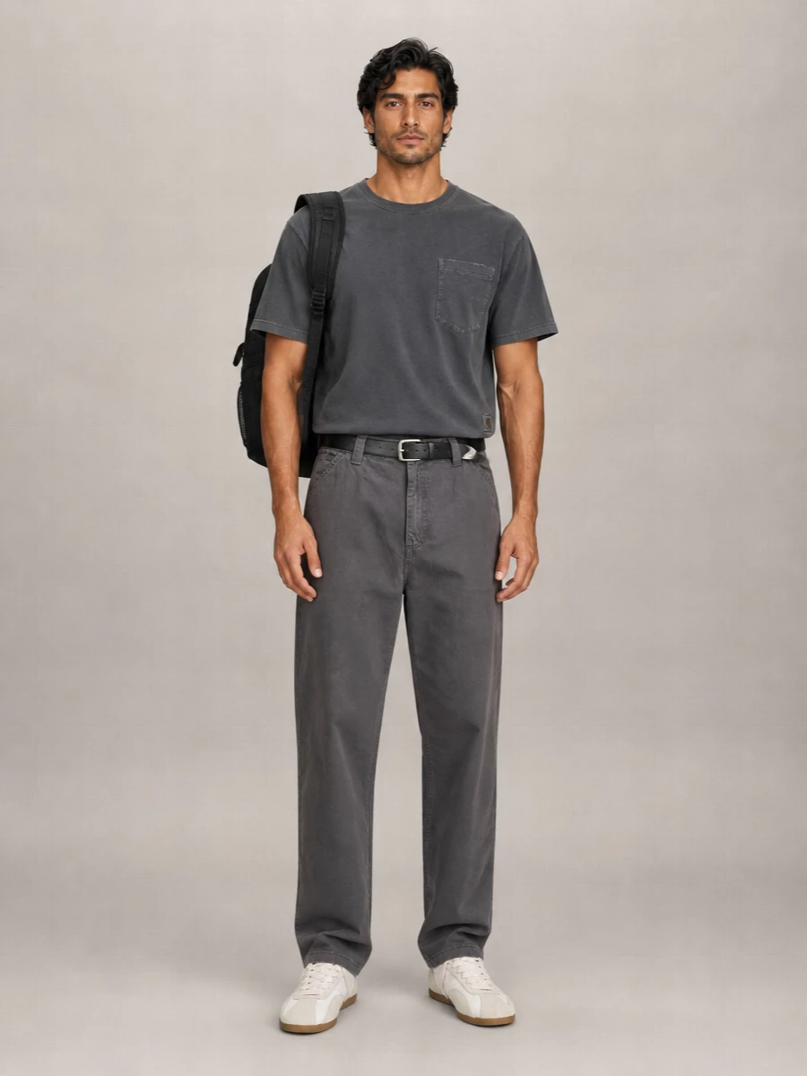 Carhartt Wip Cotton Straight-Leg Work Pants
