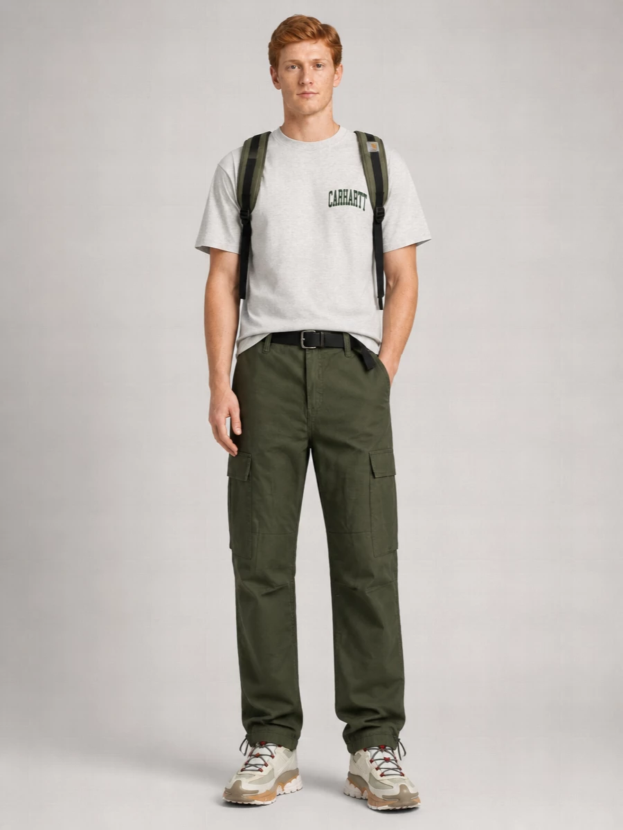 Carhartt Wip Cotton Straight Cargo Trousers