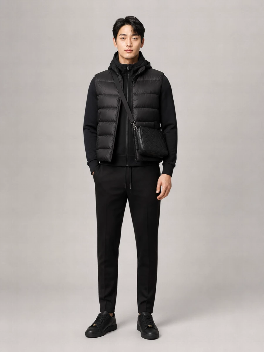 Valentino Garavani Down Toile Iconographe Printed Puffer Gilet