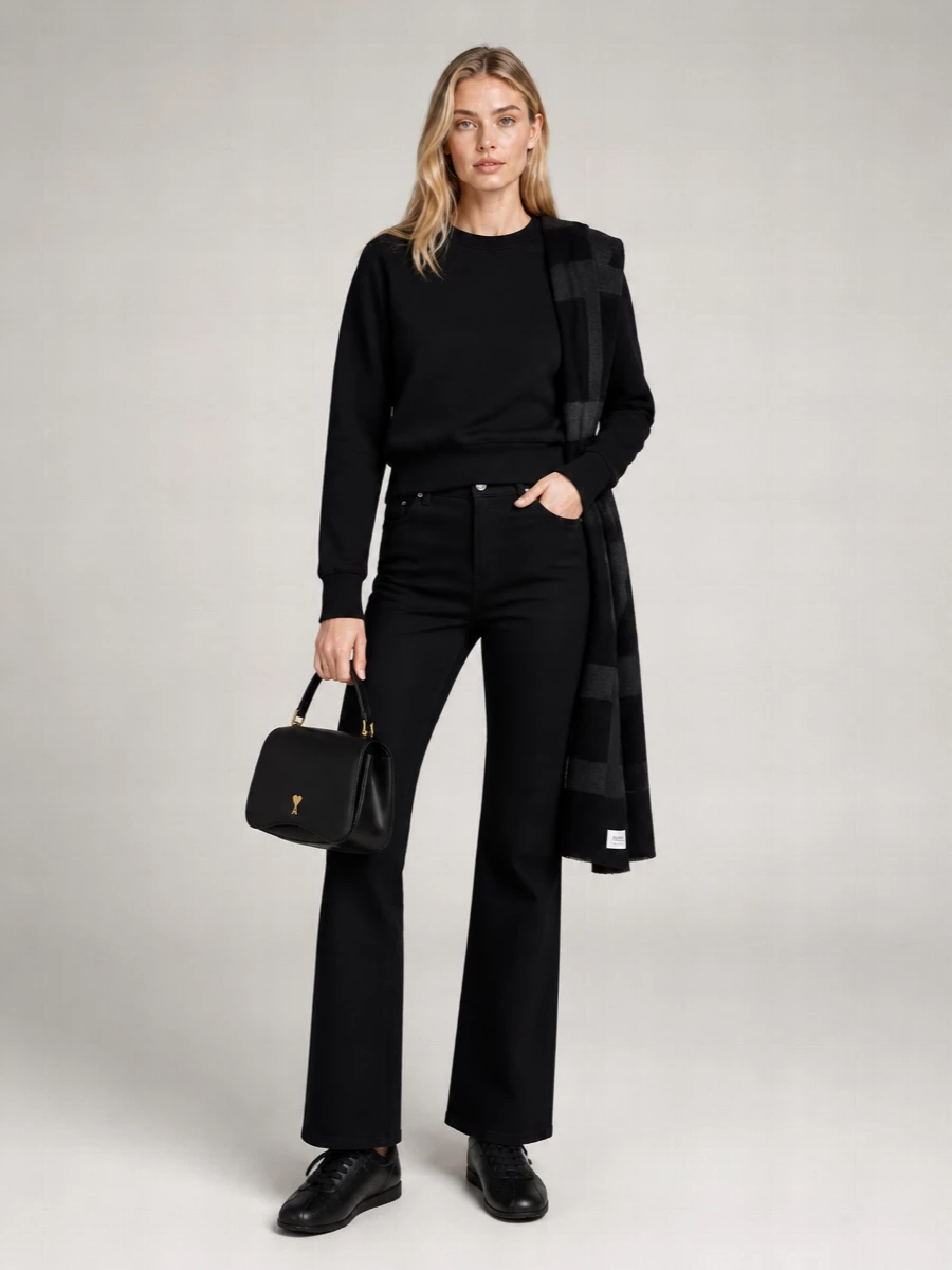 Ami Paris Cashmere Ami De Coeur Sweater