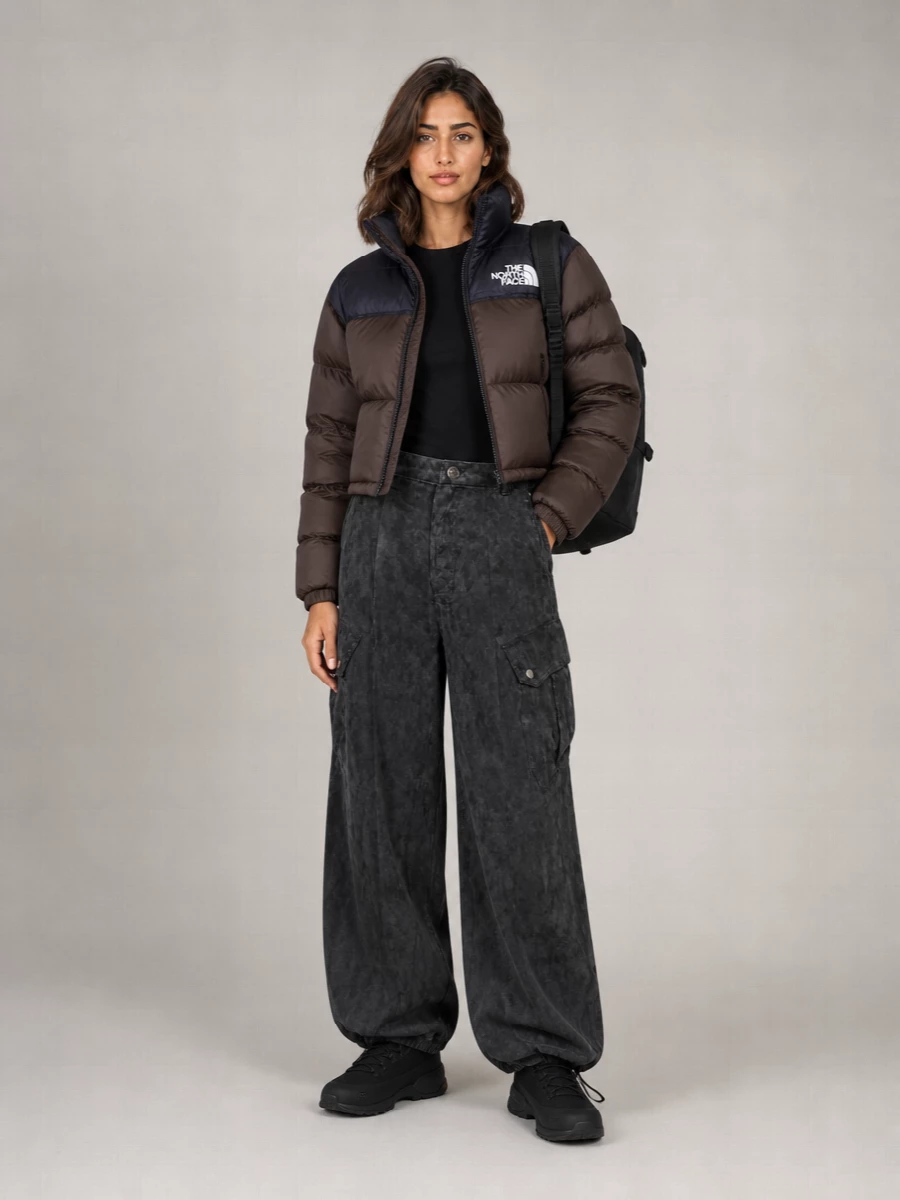 Pinko cupro wide-leg trousers