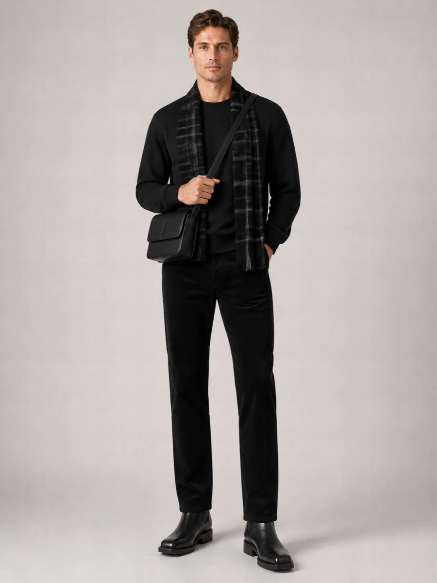 Saint Laurent Cotton Crew-Neck Sweatshirt