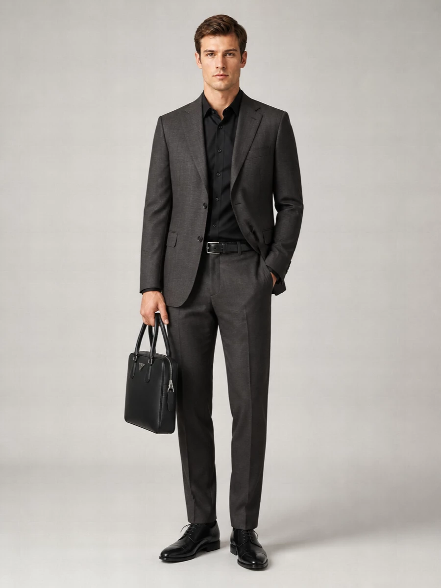 Brioni Wool Single Breasted Suit