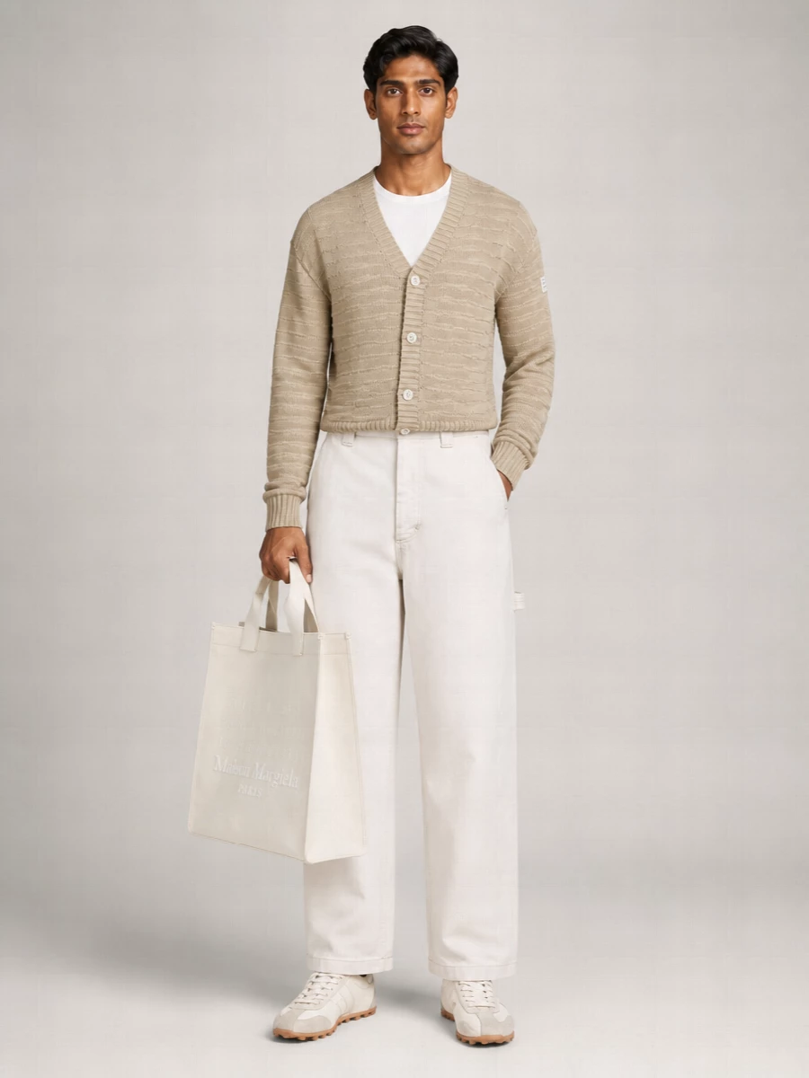 Mm6 Maison Margiela Cotton Cardigan