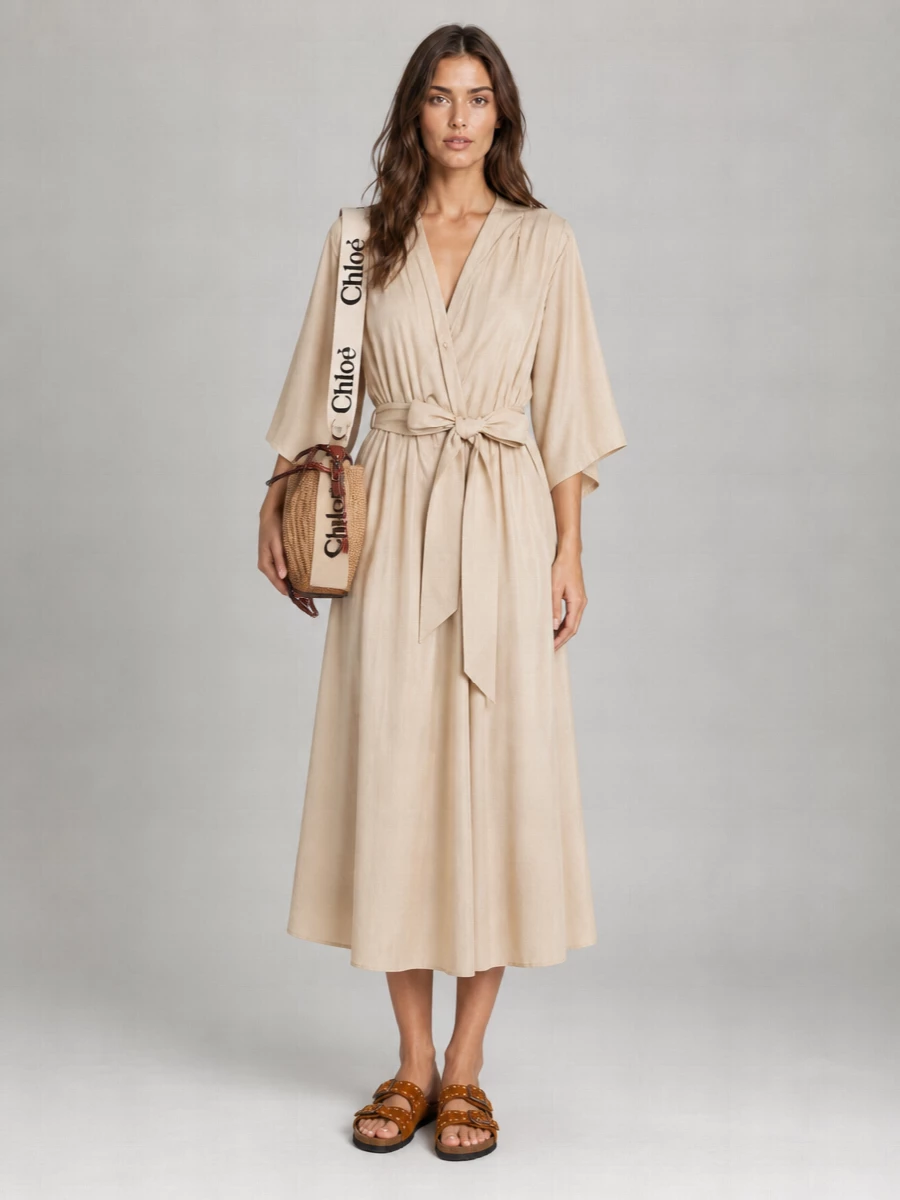 Chloé Woody Raffia Bucket Bag