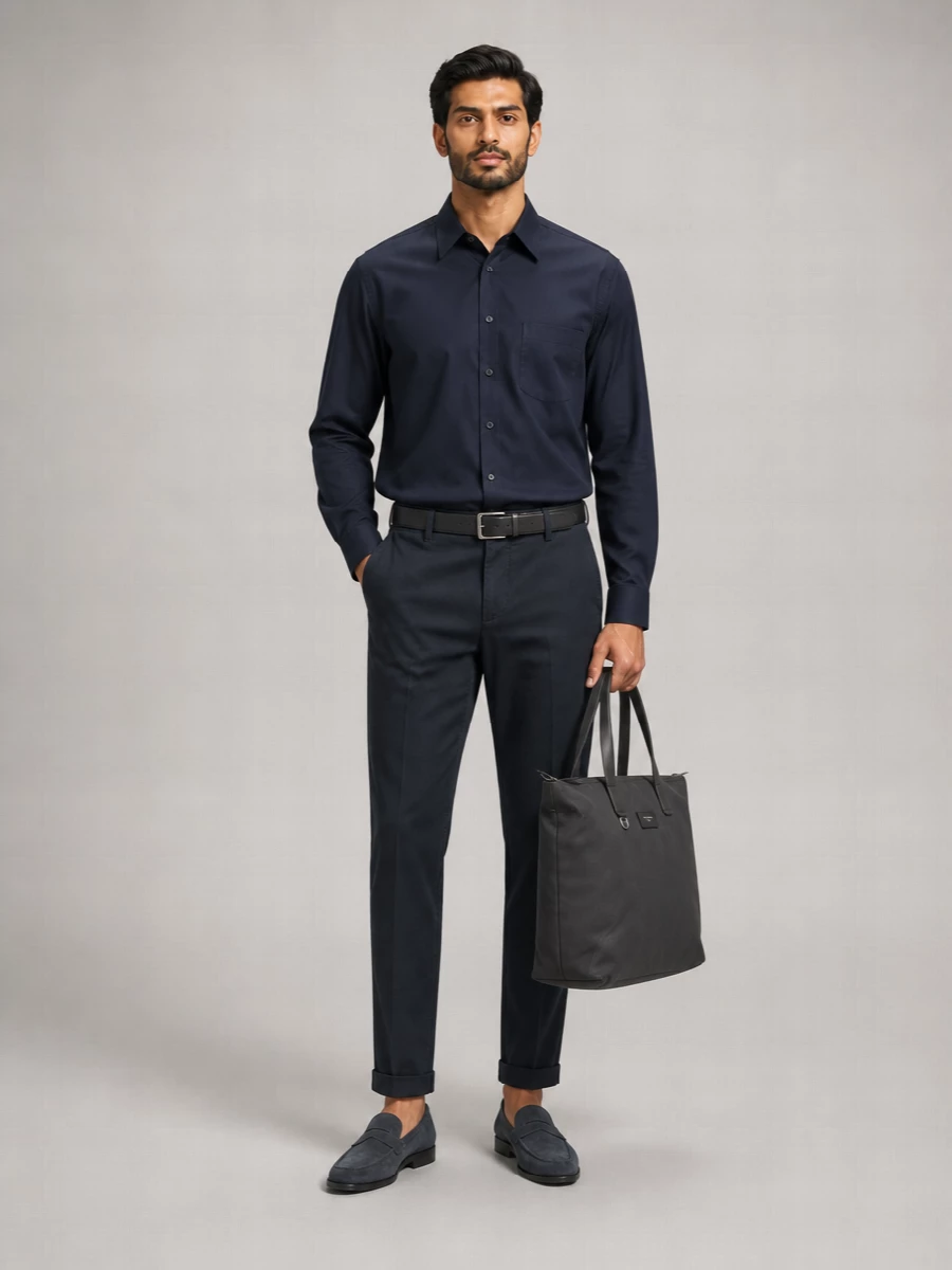 Dondup Regular-Fit Straight-Leg Trousers