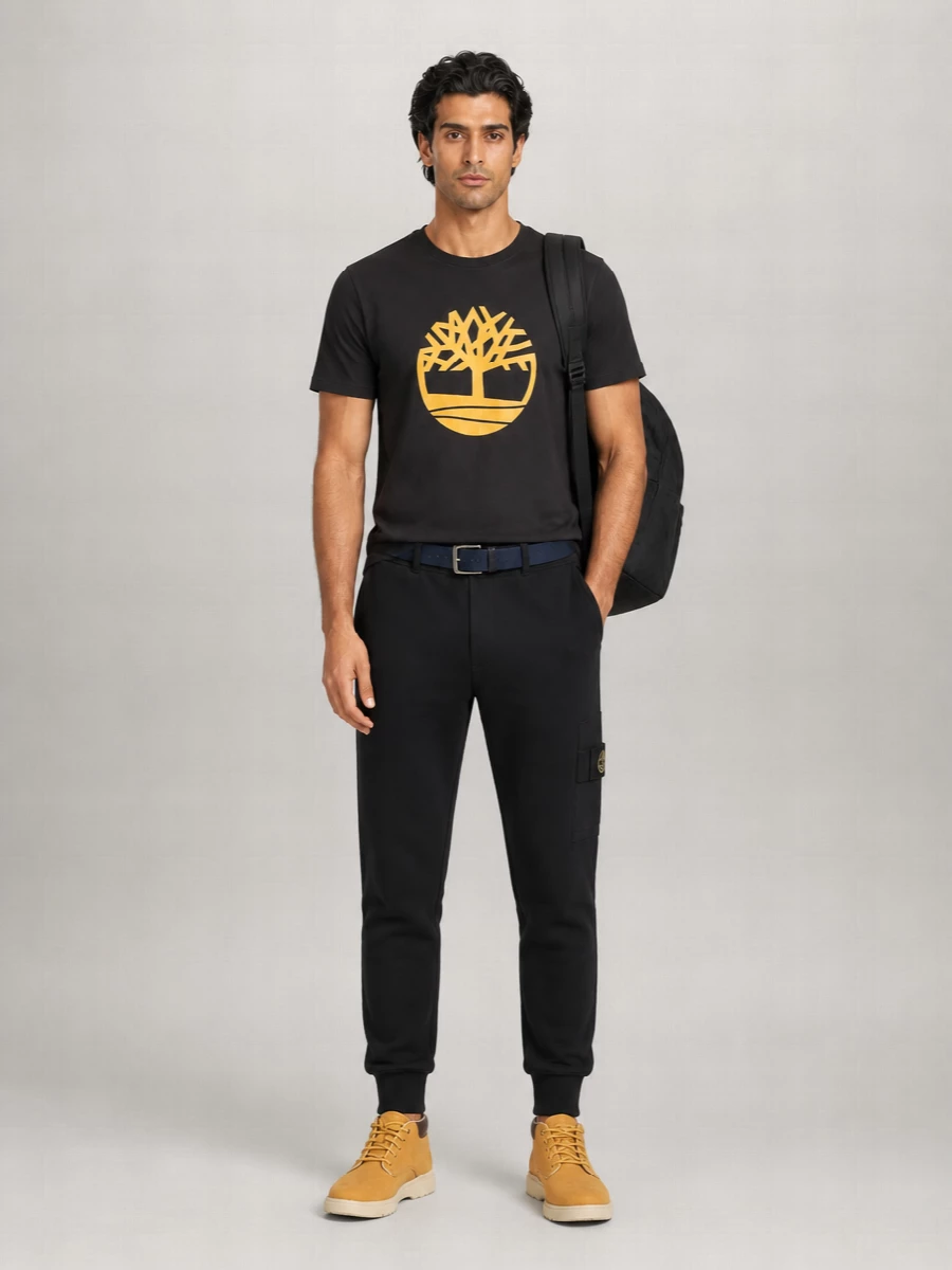 Timberland Leather Midtop Sneakers