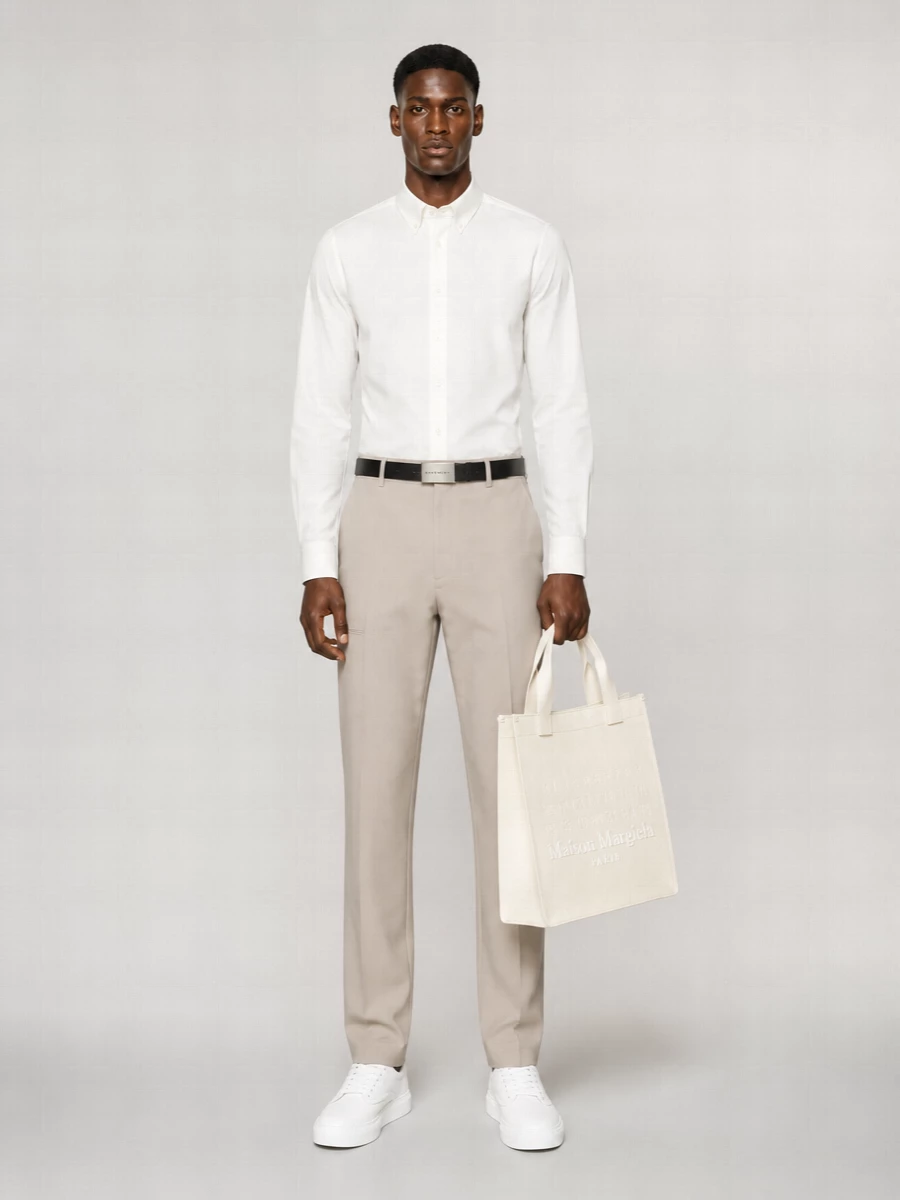 Givenchy Cotton Regular-Fit Logo-Print Shirt