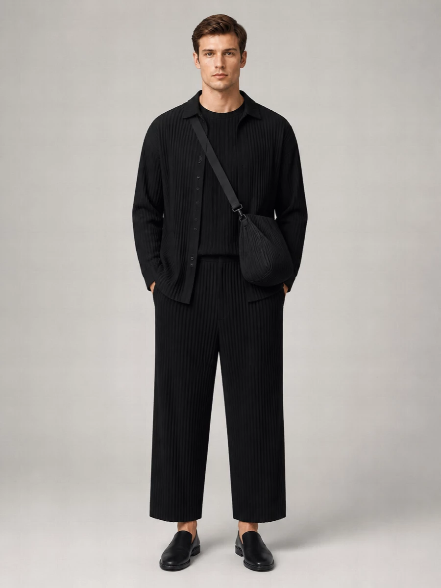 Homme Plisse Issey Miyake Pleated Shirt