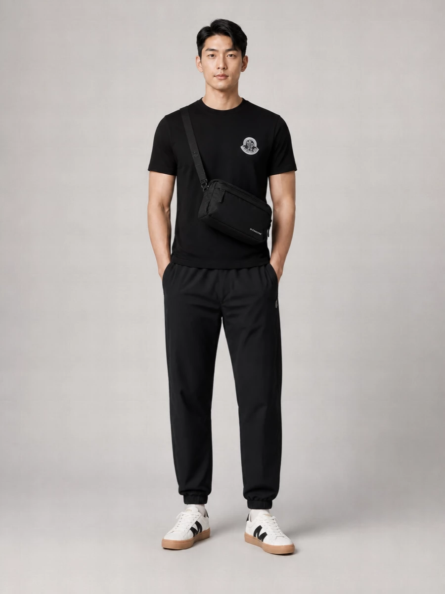 Moncler Cotton Logo-Print T-Shirt