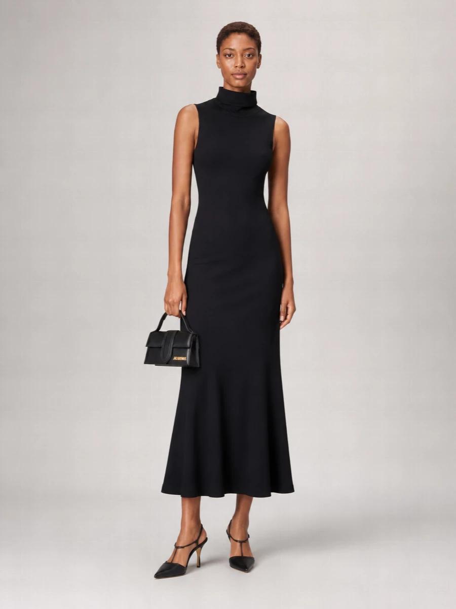 Jacquemus Leather Asymmetric Heel Mules