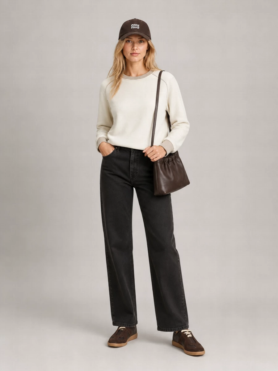 Brunello Cucinelli Monili Calf Leather Shoulder Bag