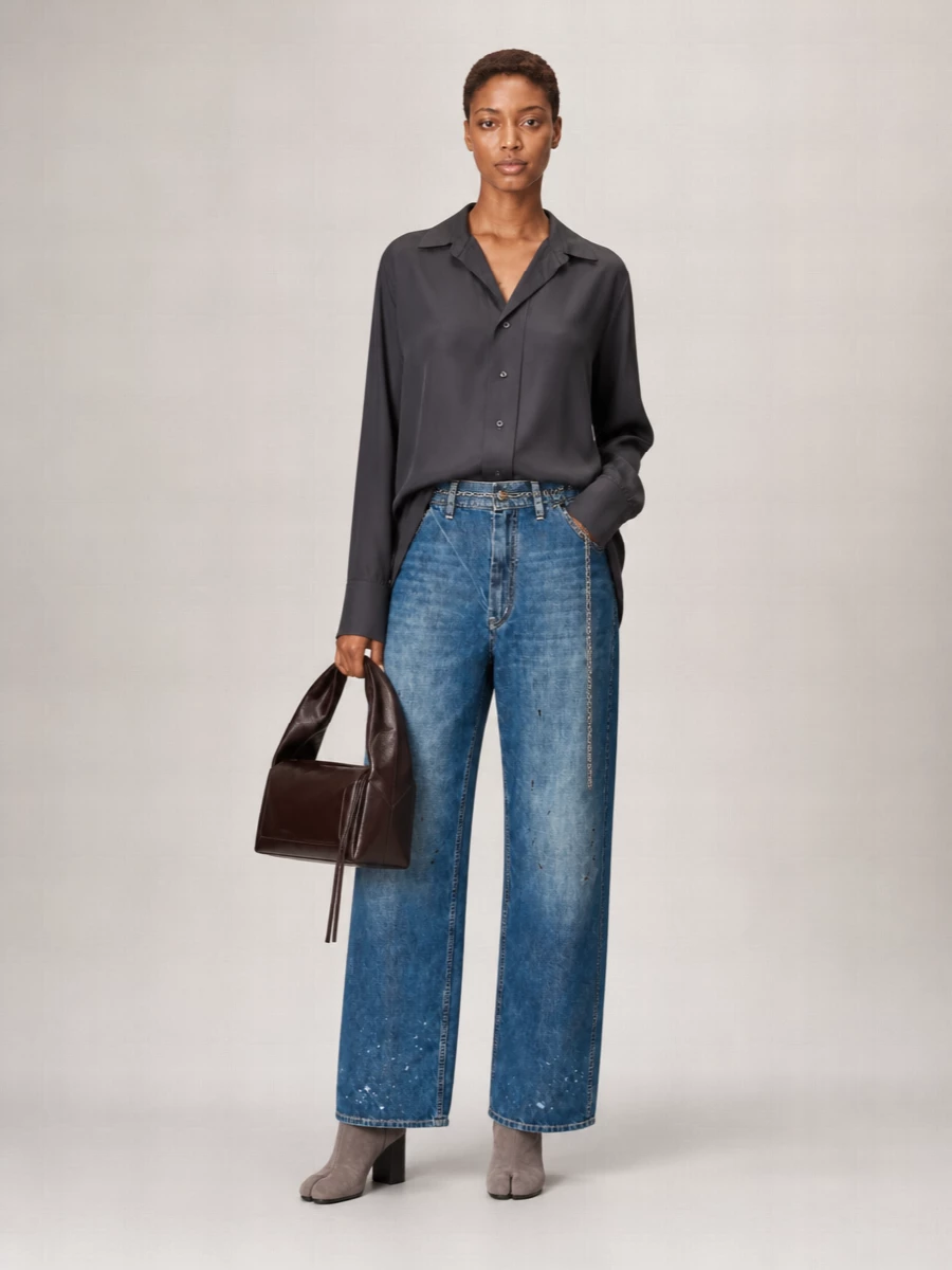 Maison Margiela Box Bag Small Leather Shoulder Bag