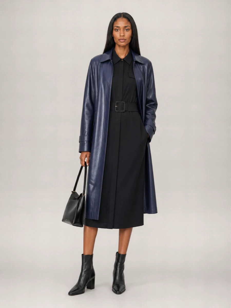Paloma Wool shearling-lined leather jacket