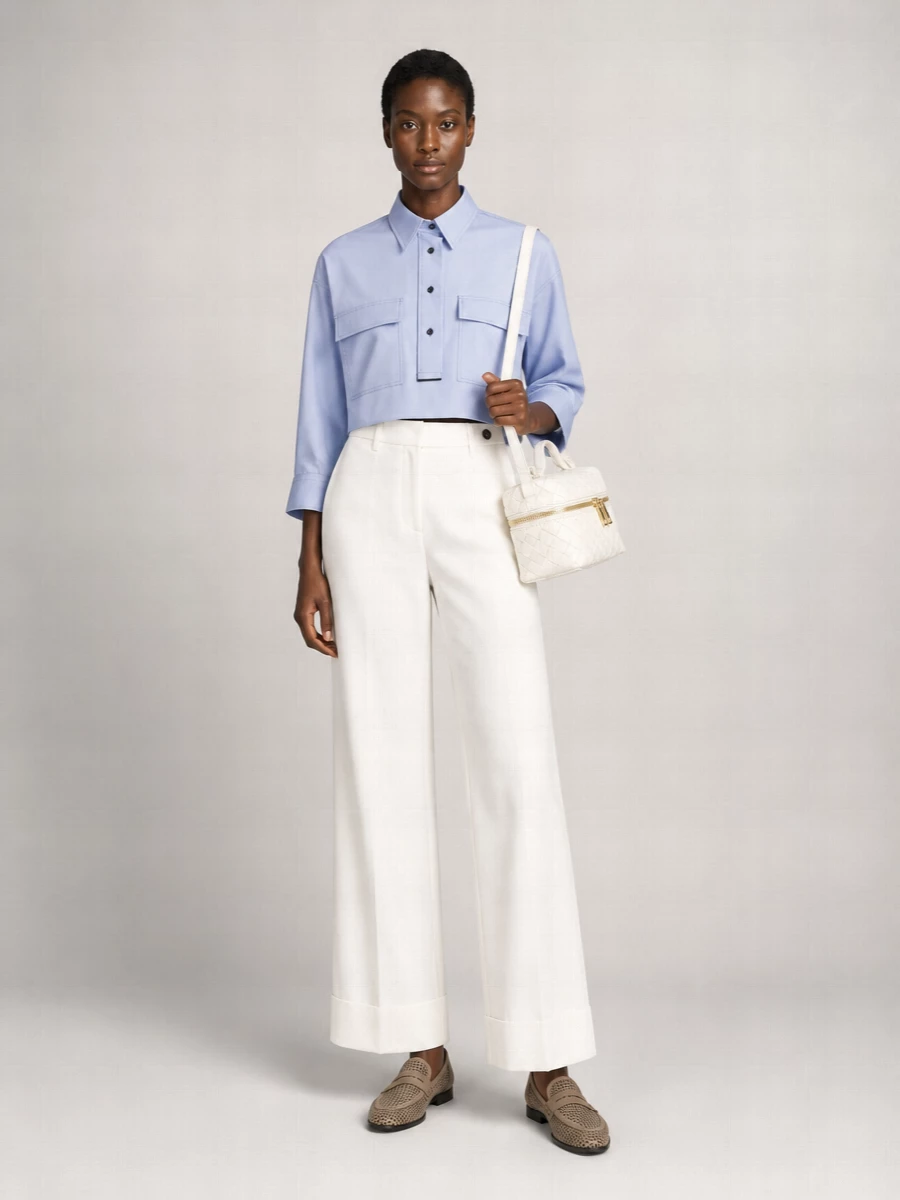 Brunello Cucinelli Boxy Cotton Shirt