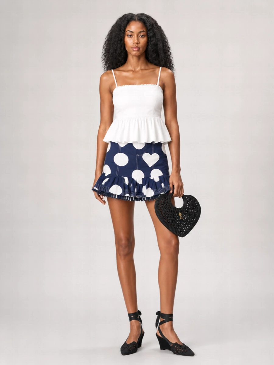 Jacquemus Leather Lace-Up Wedge Espadrilles