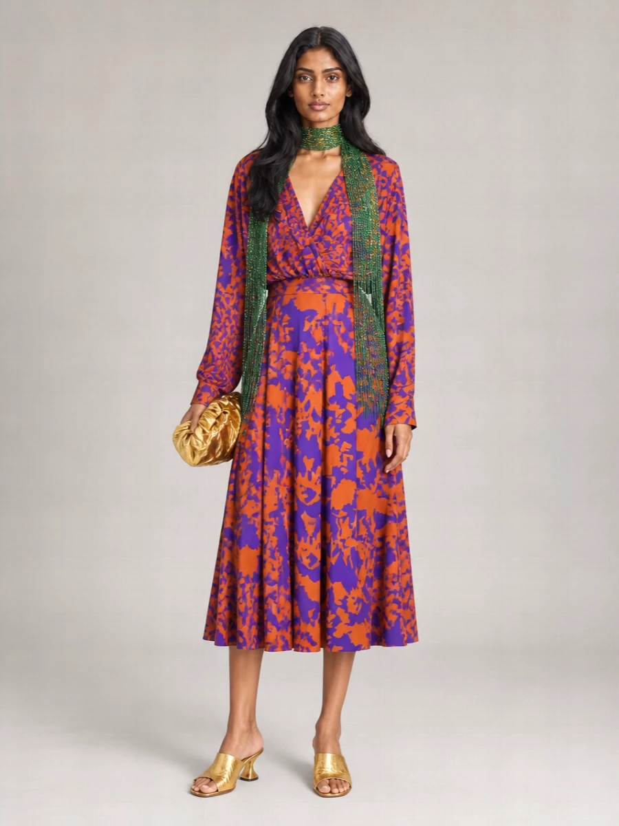 Dries Van Noten Printed Blouse