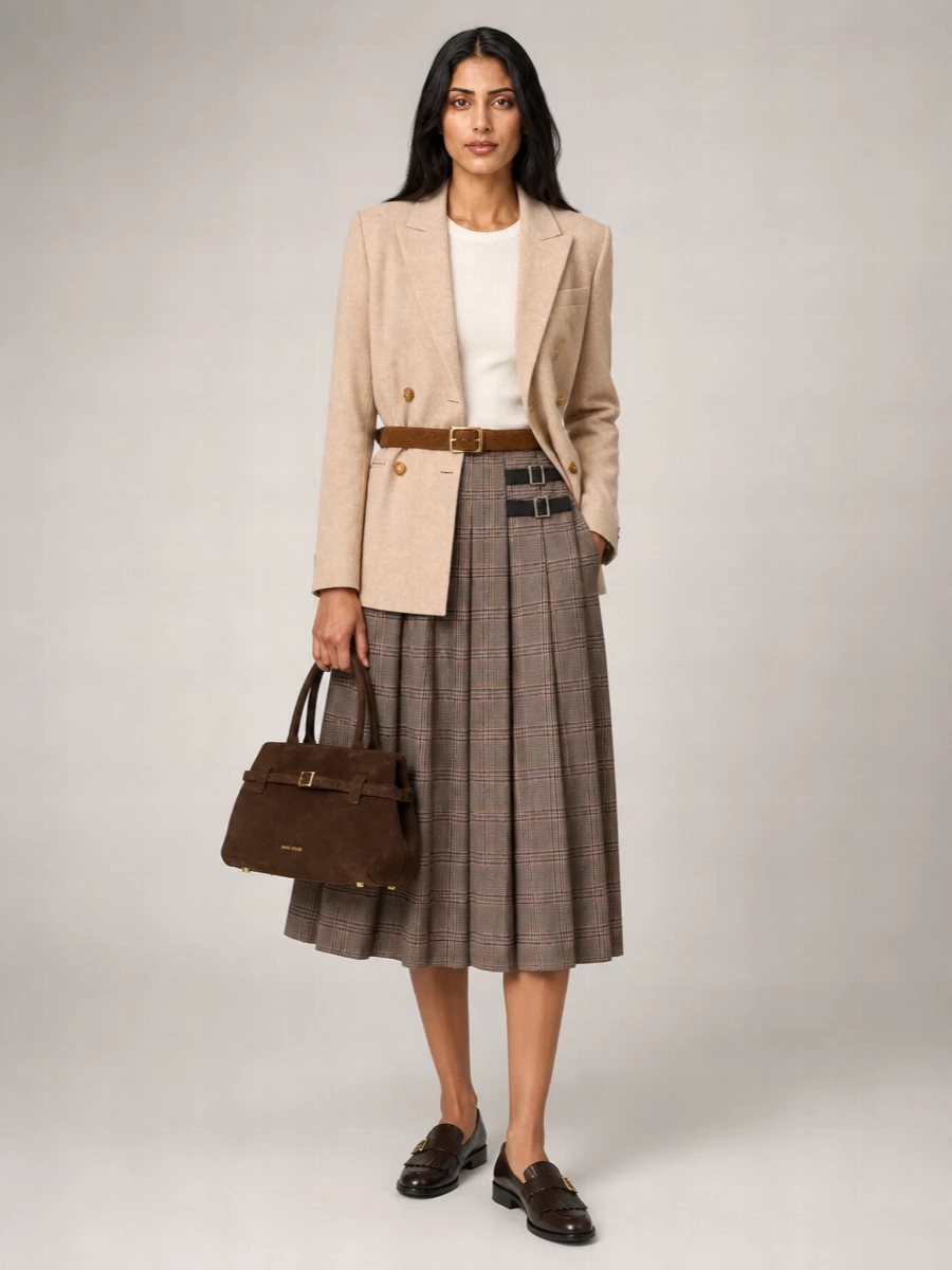 Le Sully Studio Pleated Skirt