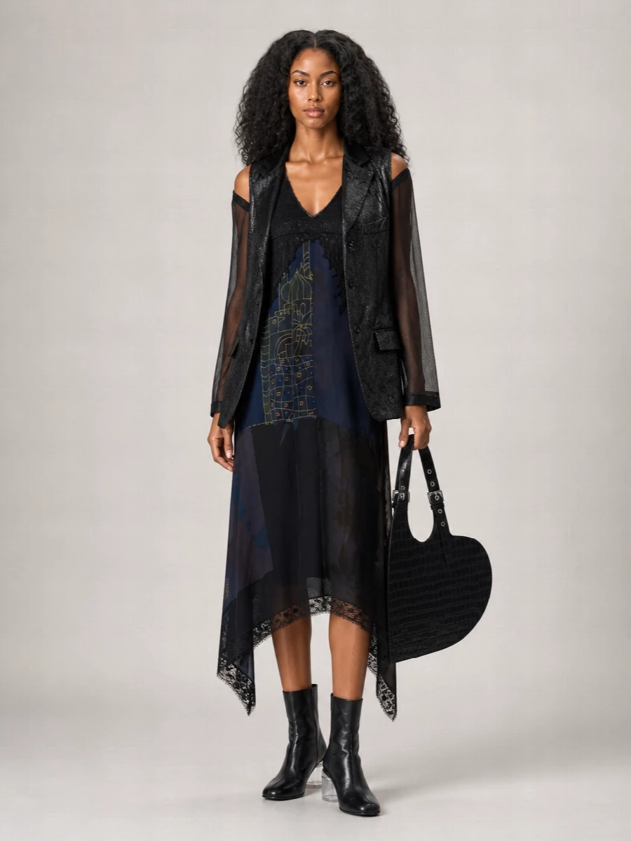 Coperni Heart Leather Shoulder Bag