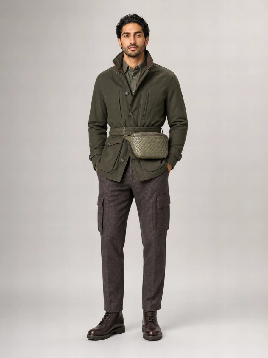 Bottega Veneta Leather Belt Bag