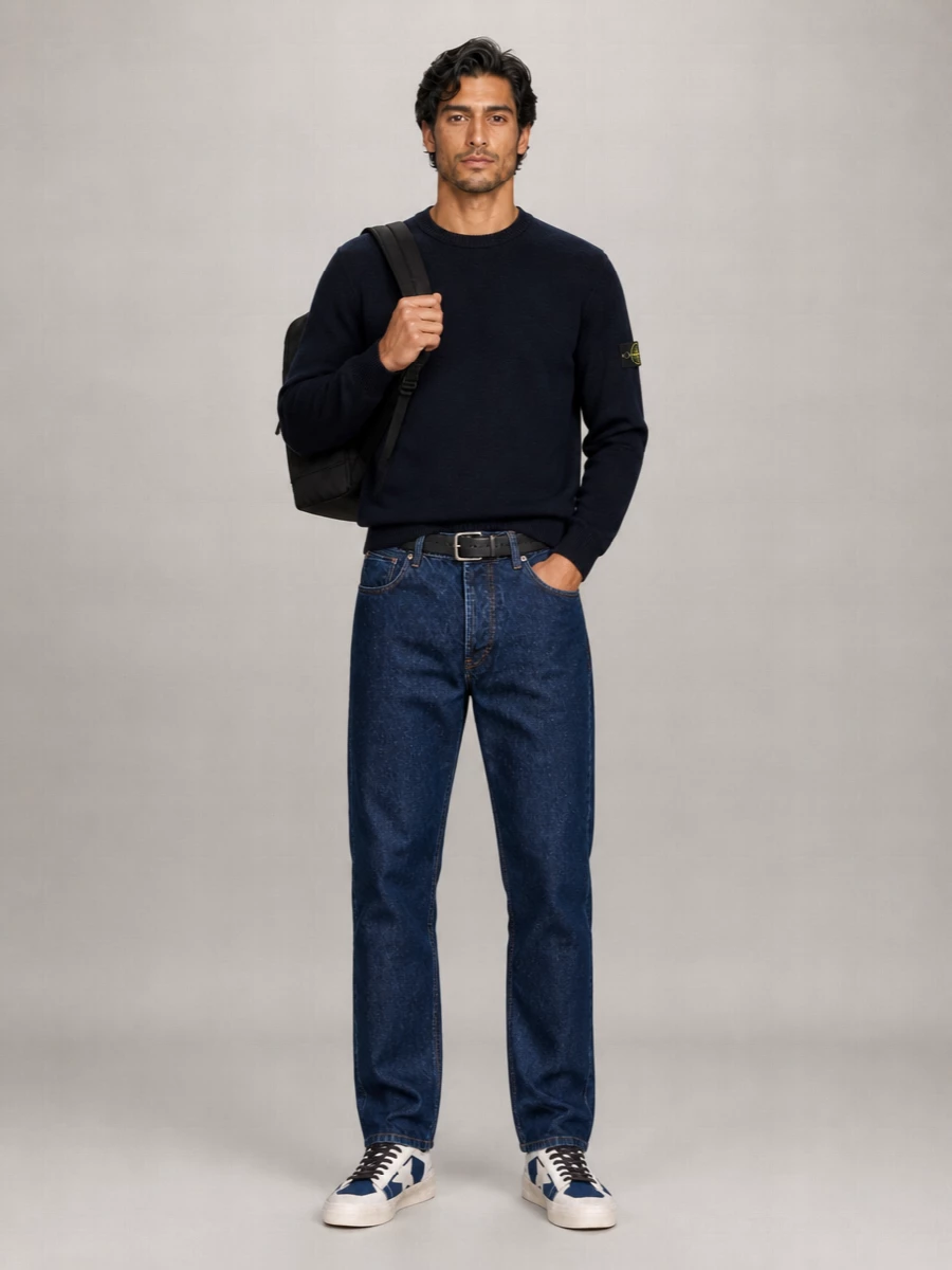 Stone Island Straight-Leg Jeans