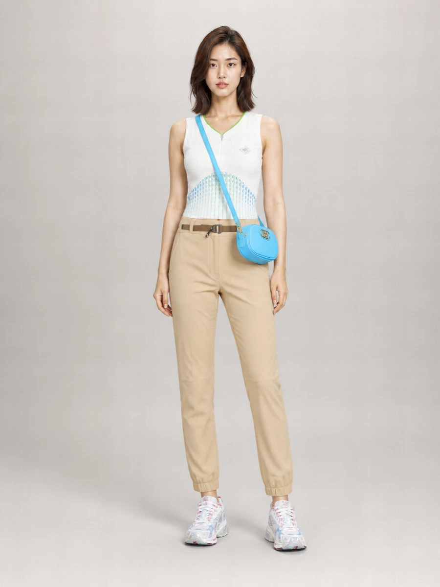 Mcm Mode Travia Leather Shoulder Bag