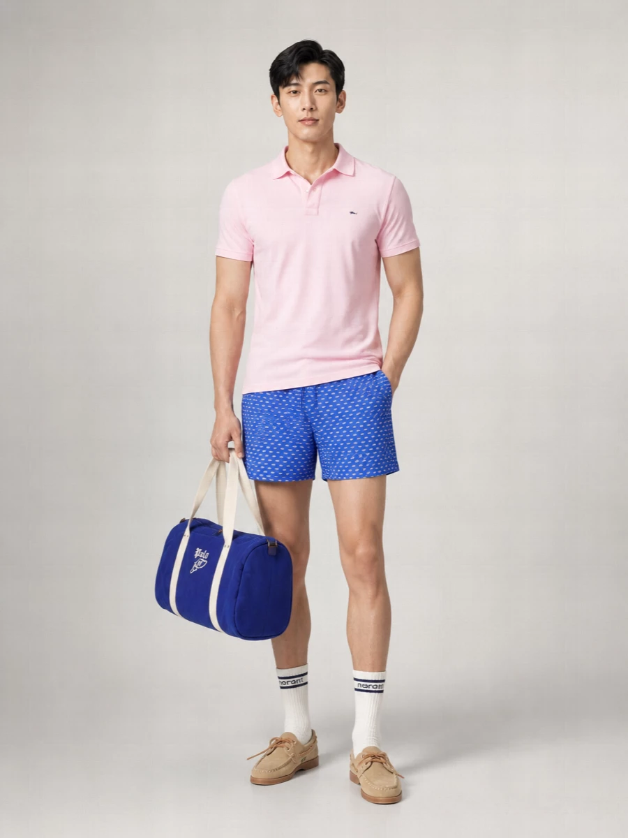 Paul & Shark Printed Swim Shorts