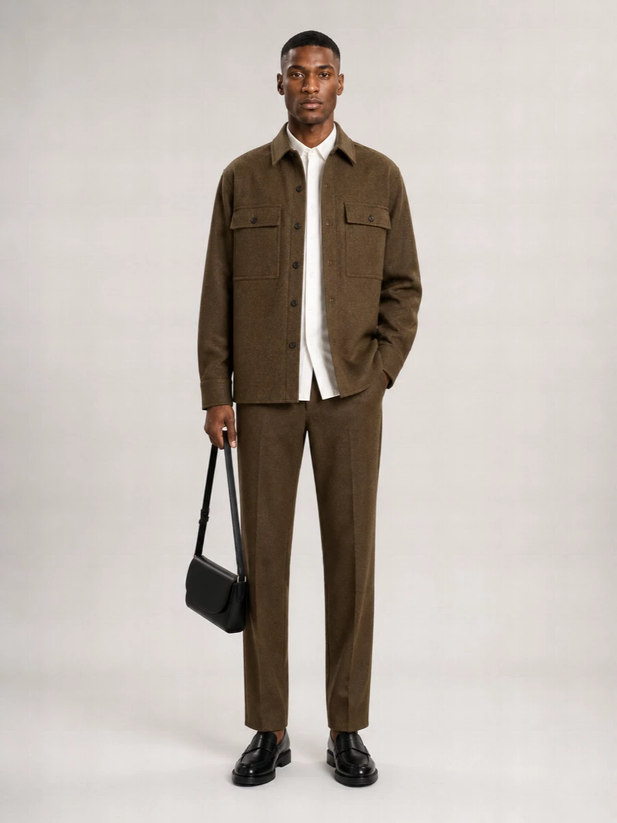 Jil Sander Wool Shirt Jacket