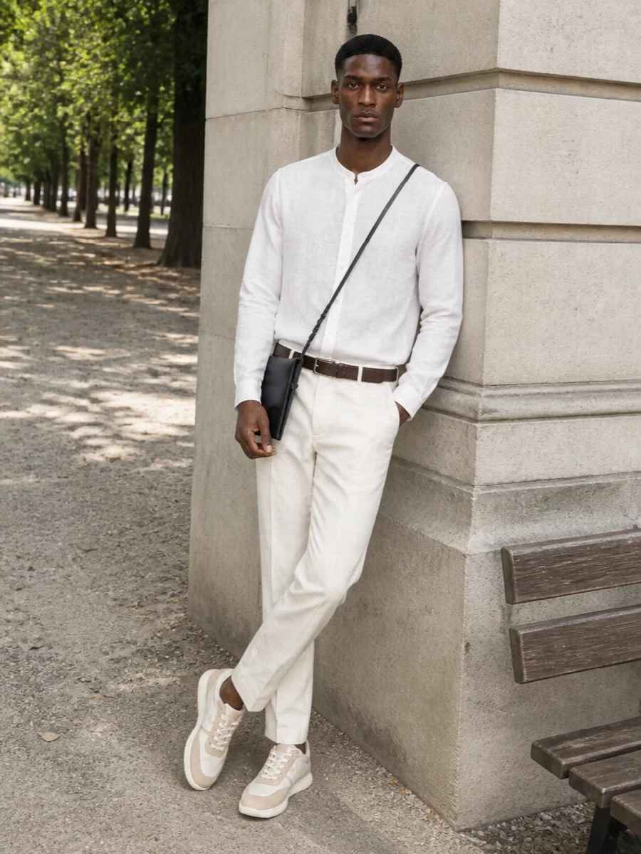 Hugo shirt pt torino trouser hogan sneakers
