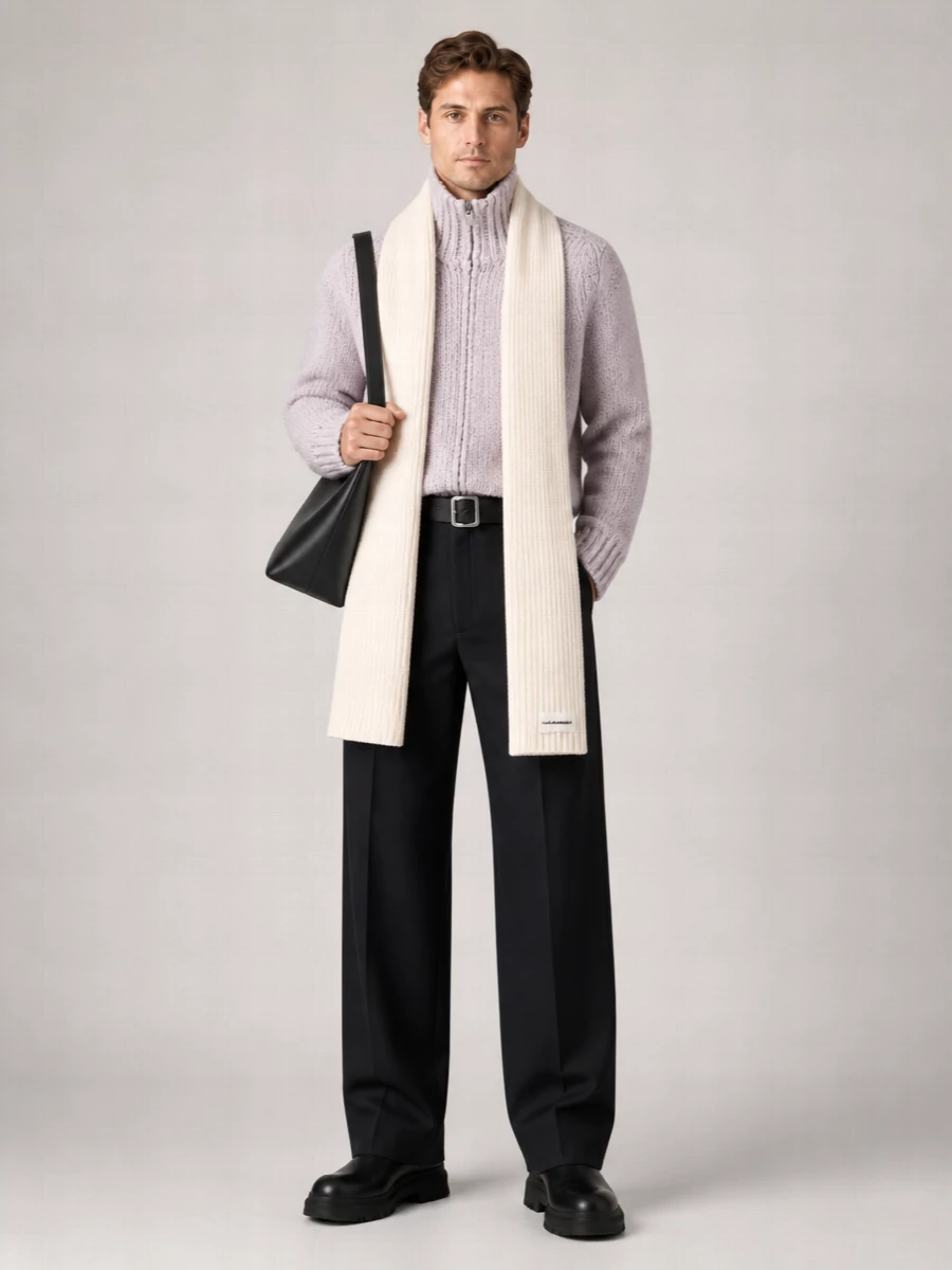 Jil Sander Mohair Alpaca Crewneck Jumper