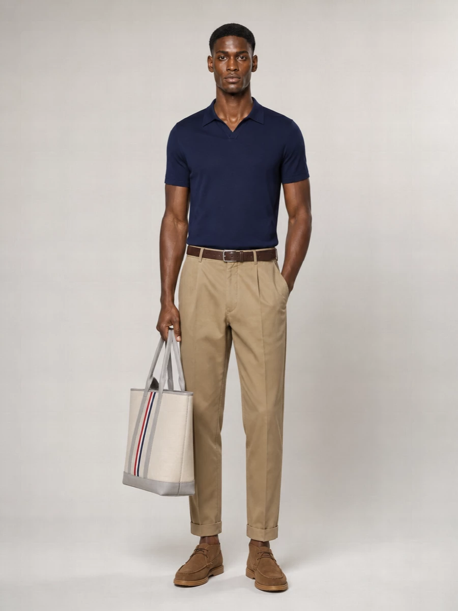 Dondup Cotton Chino Trousers