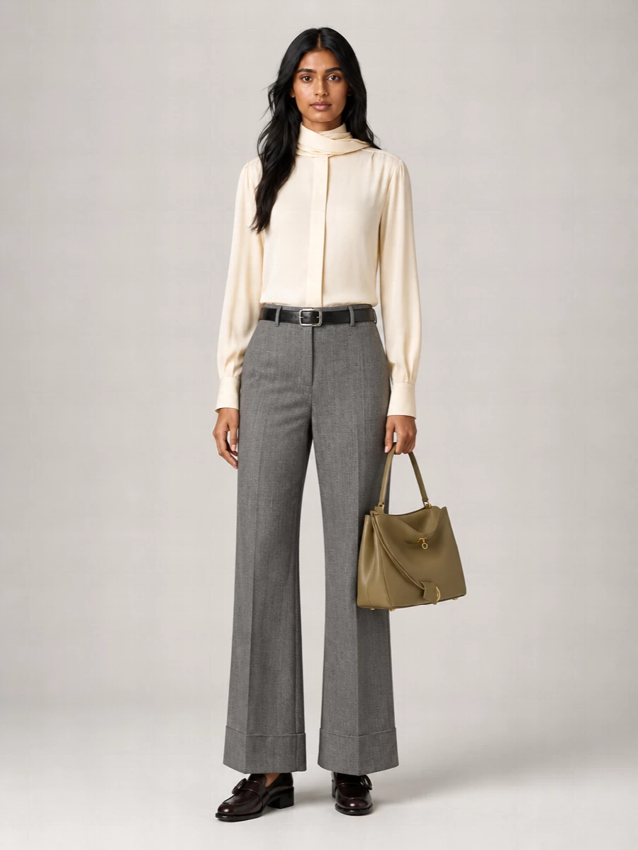 Prada Wide-Leg Trousers