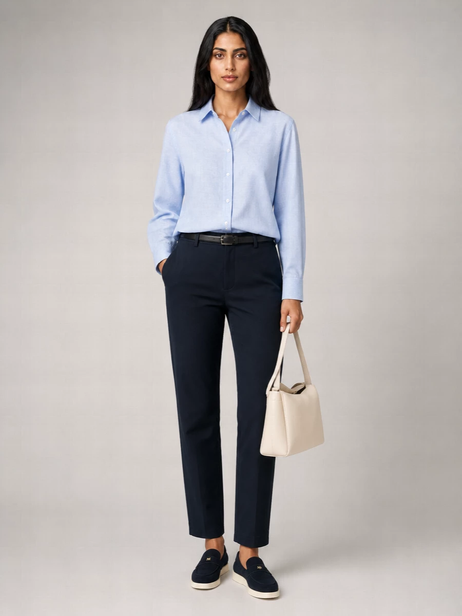 Woolrich Cotton Straight-Leg Trousers