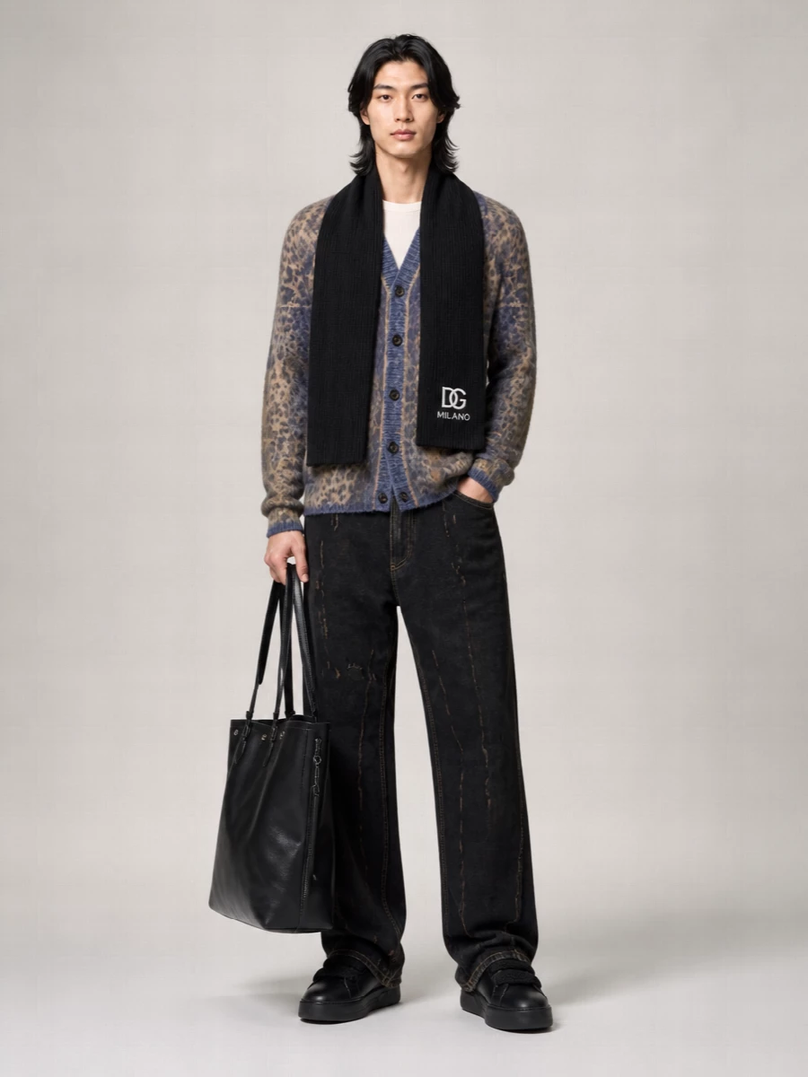 Diesel Printed Cardigan