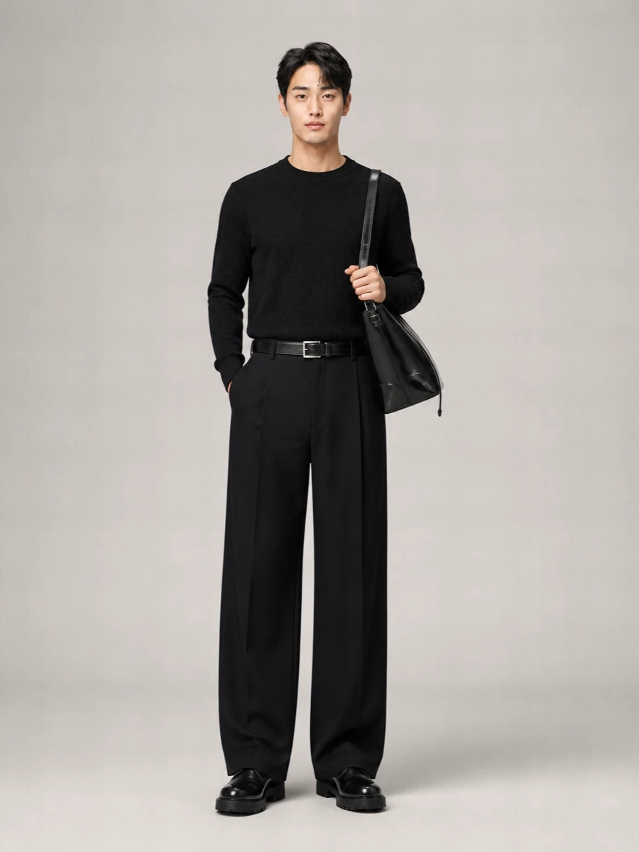 Givenchy Cotton Wide-Leg Trousers