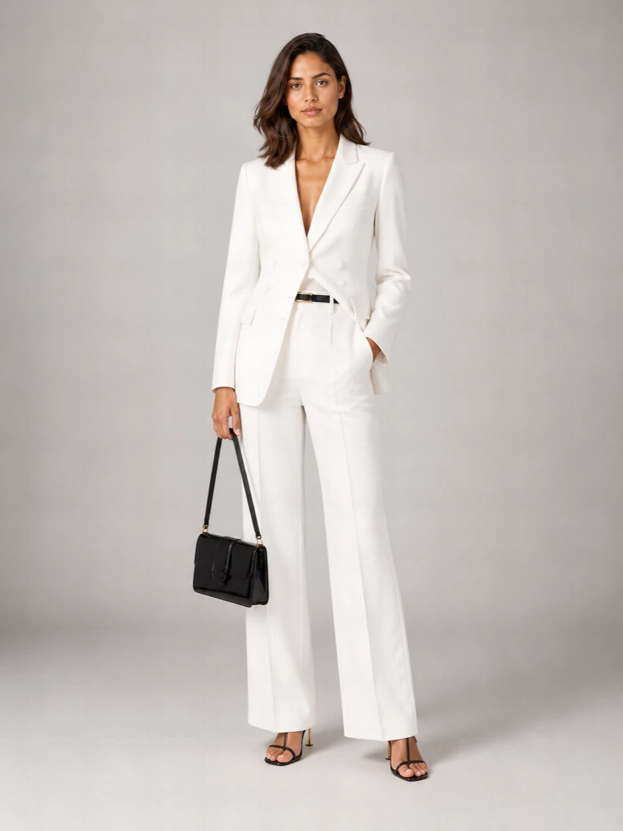 Coperni Tailored Double Breasted Blazer Structured Cut