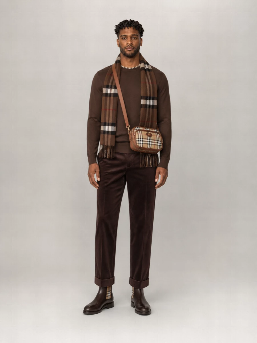 Burberry wool tank top