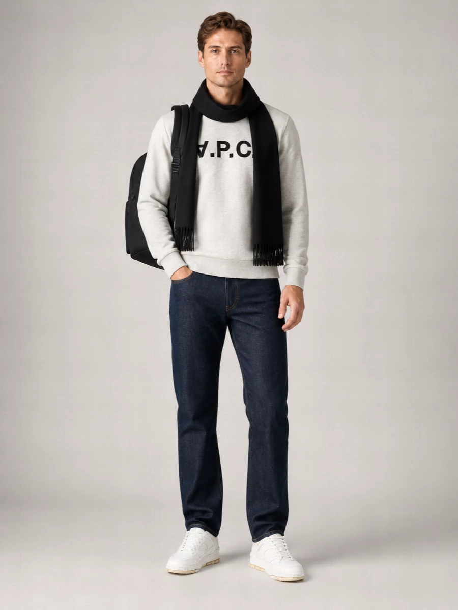A.p.c. Organic Cotton Sweatshirt